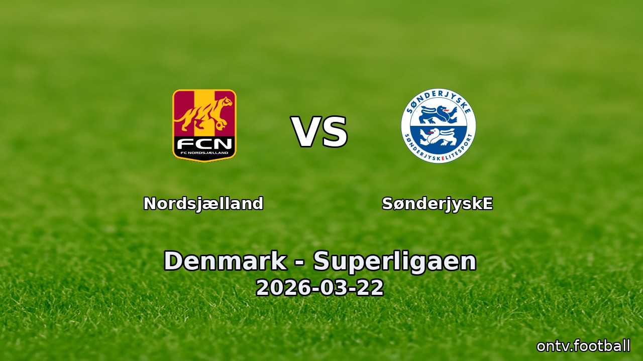 Nordsjælland vs SønderjyskE