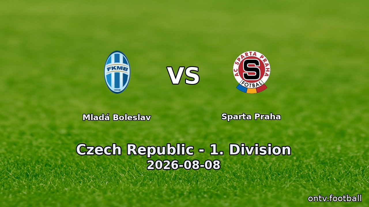 Mladá Boleslav vs Sparta Praha
