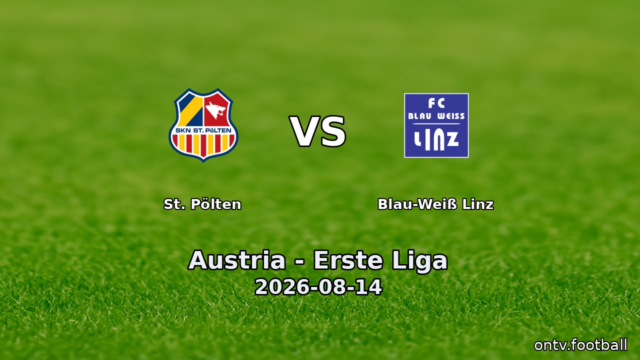 St. Pölten vs Blau-Weiß Linz