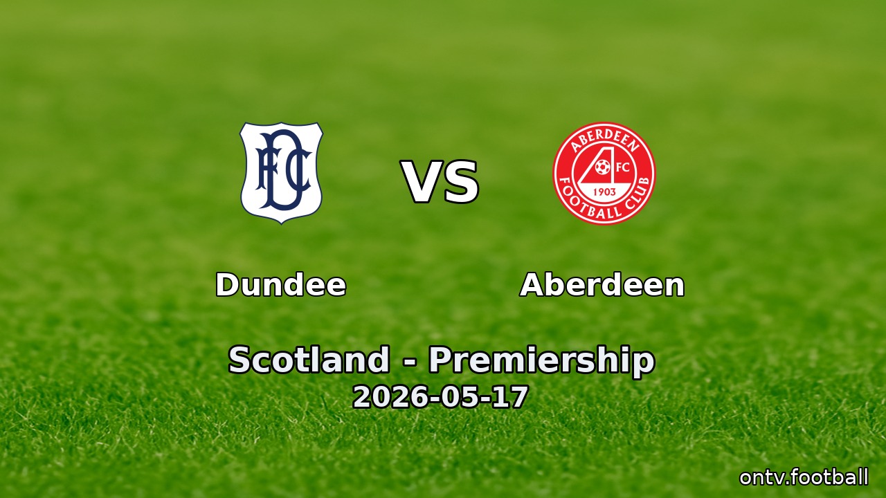 Dundee vs Aberdeen