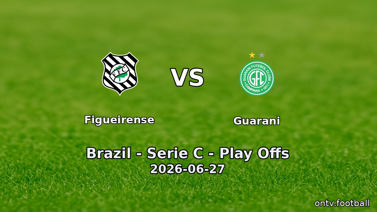 Figueirense vs Guarani