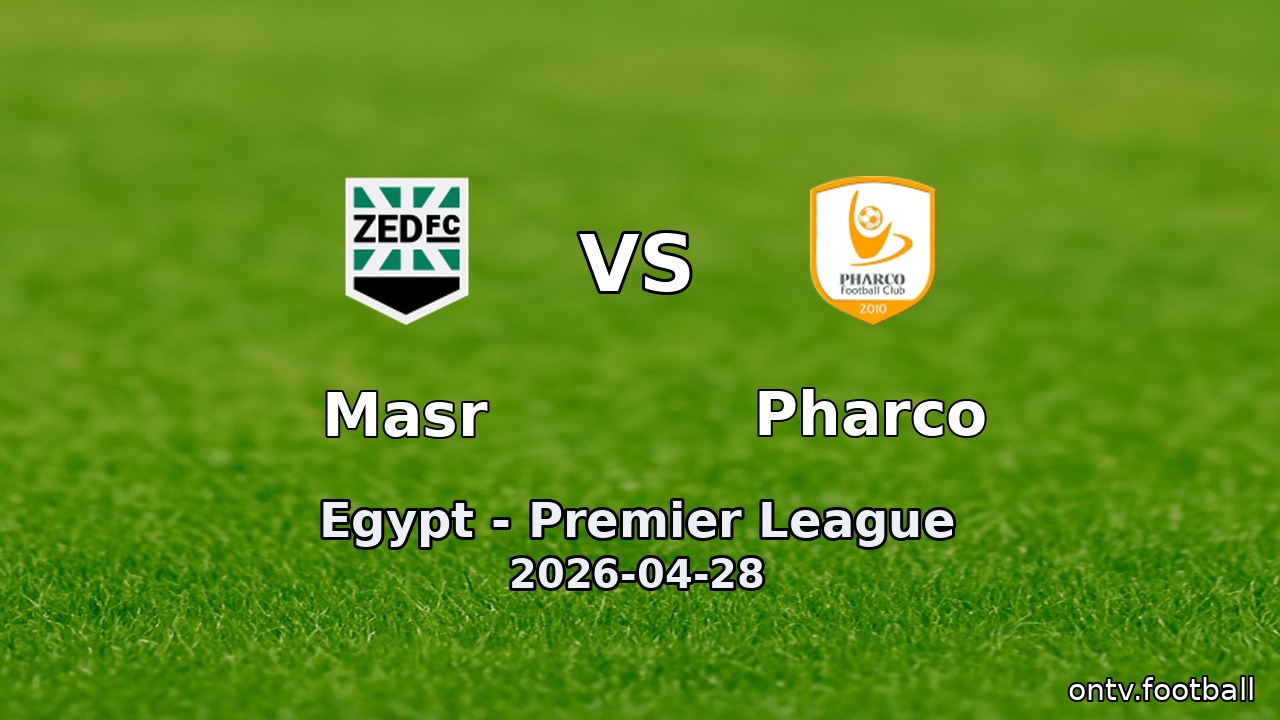 Masr vs Pharco