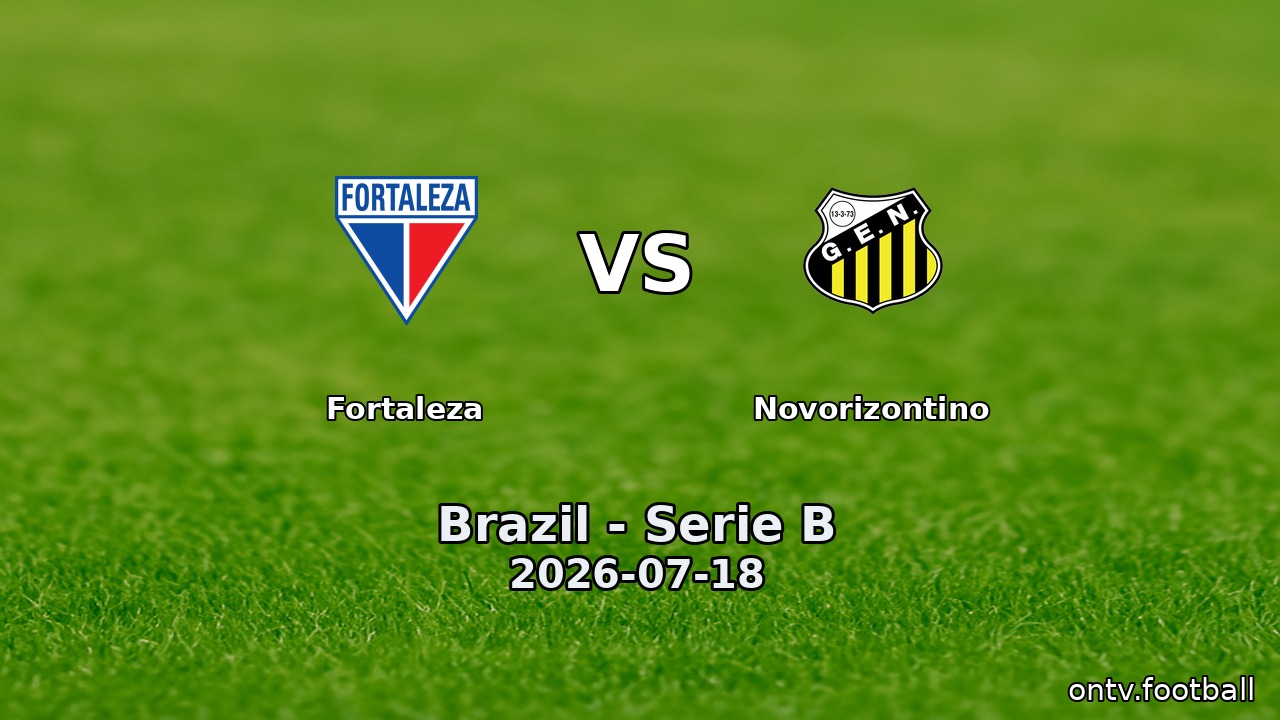 Fortaleza vs Novorizontino
