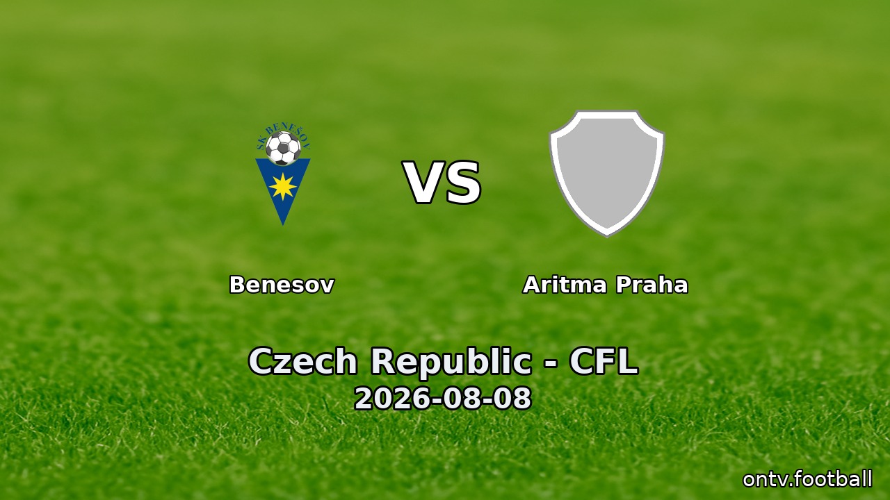 Benesov vs Aritma Praha
