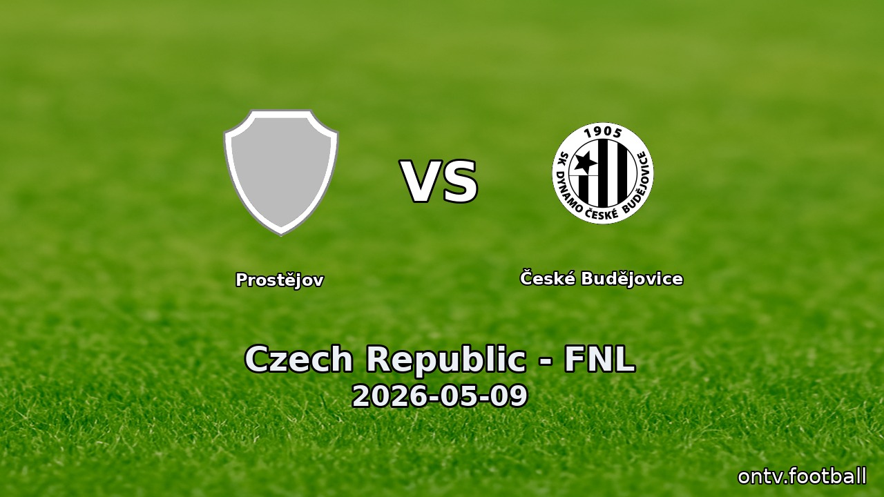 Prostějov vs České Budějovice