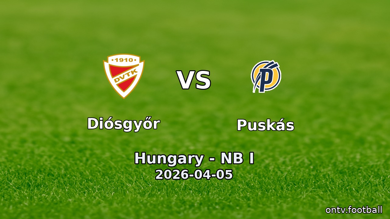 Diósgyőr vs Puskás