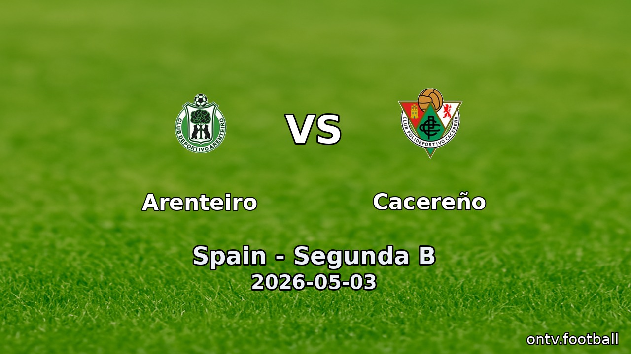 Arenteiro vs Cacereño