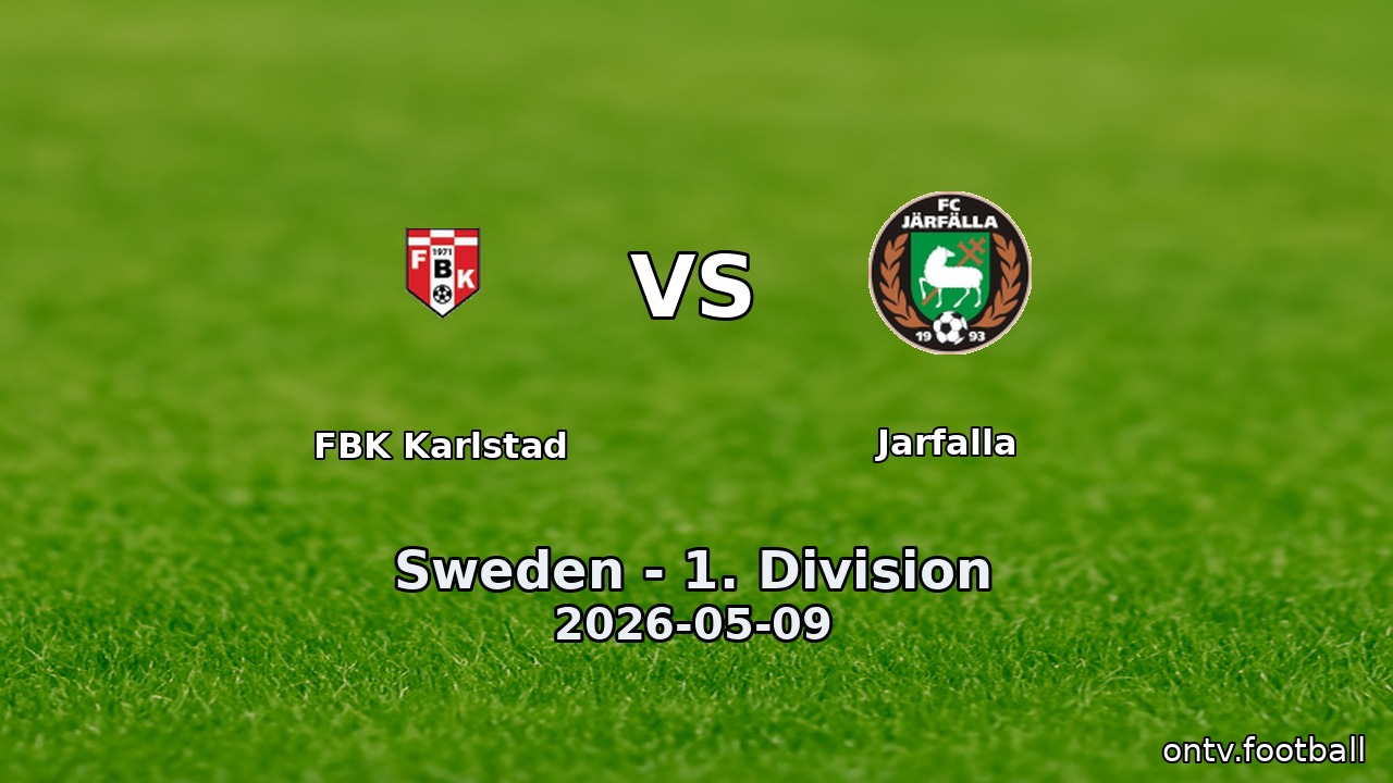 FBK Karlstad vs Jarfalla