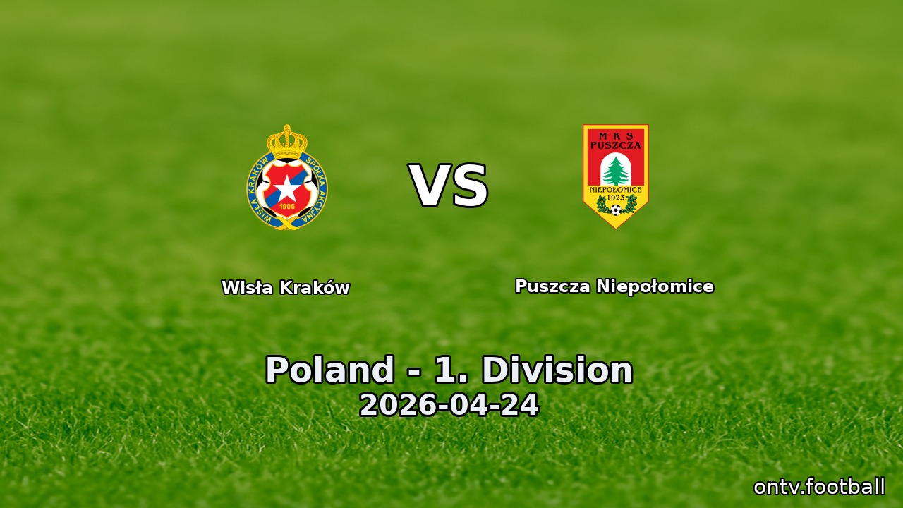 Wisła Kraków vs Puszcza Niepołomice