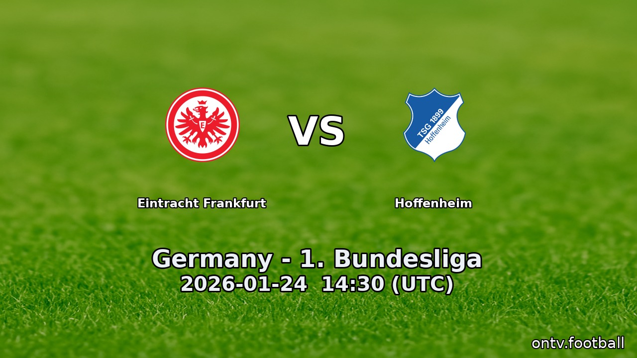 Eintracht Frankfurt vs Hoffenheim