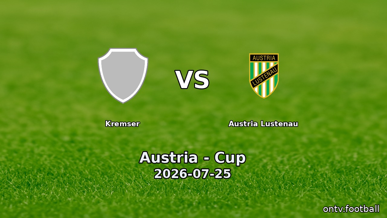Kremser vs Austria Lustenau