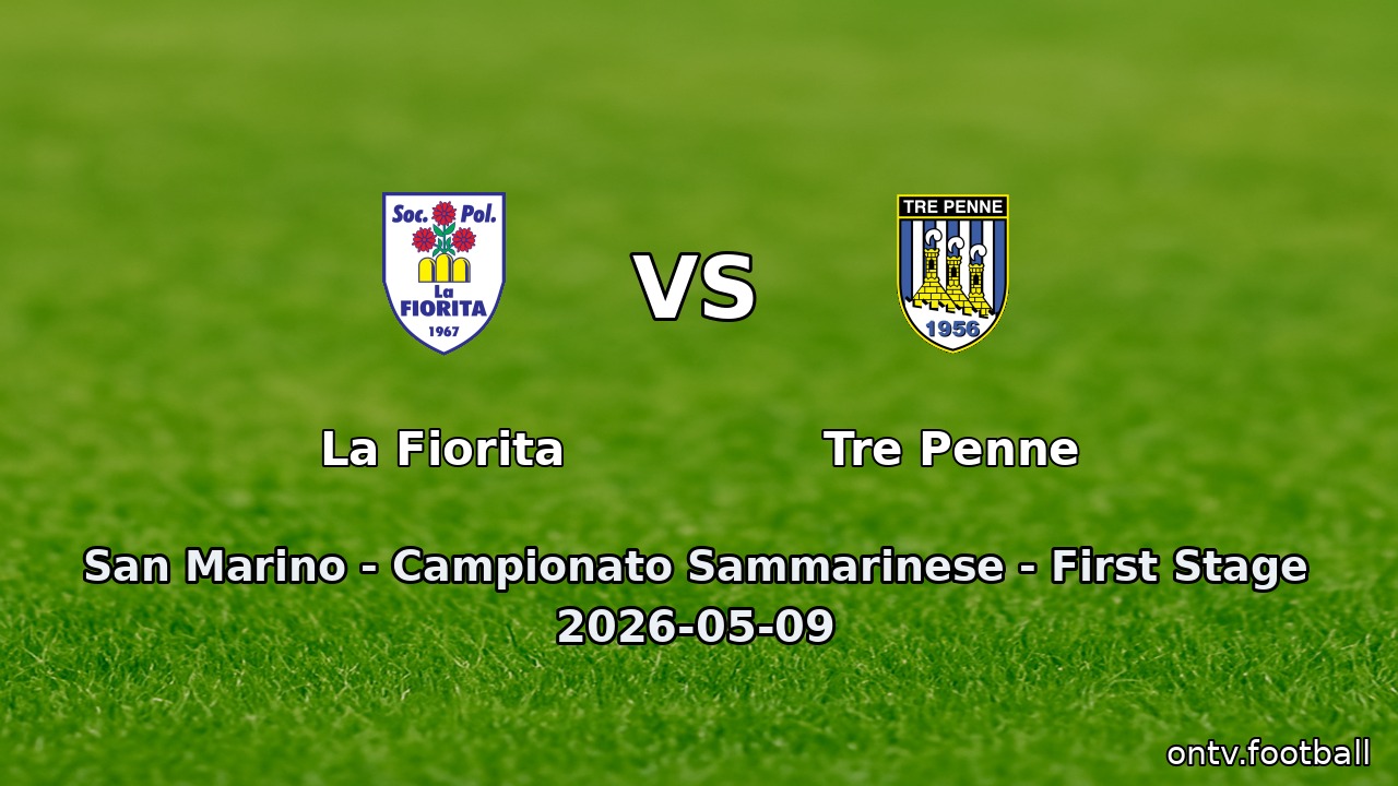 La Fiorita vs Tre Penne