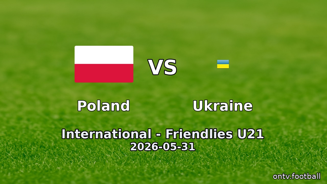 Poland vs Ukraine