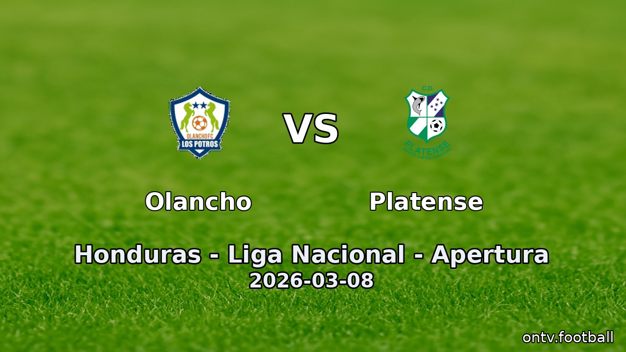 Olancho vs Platense