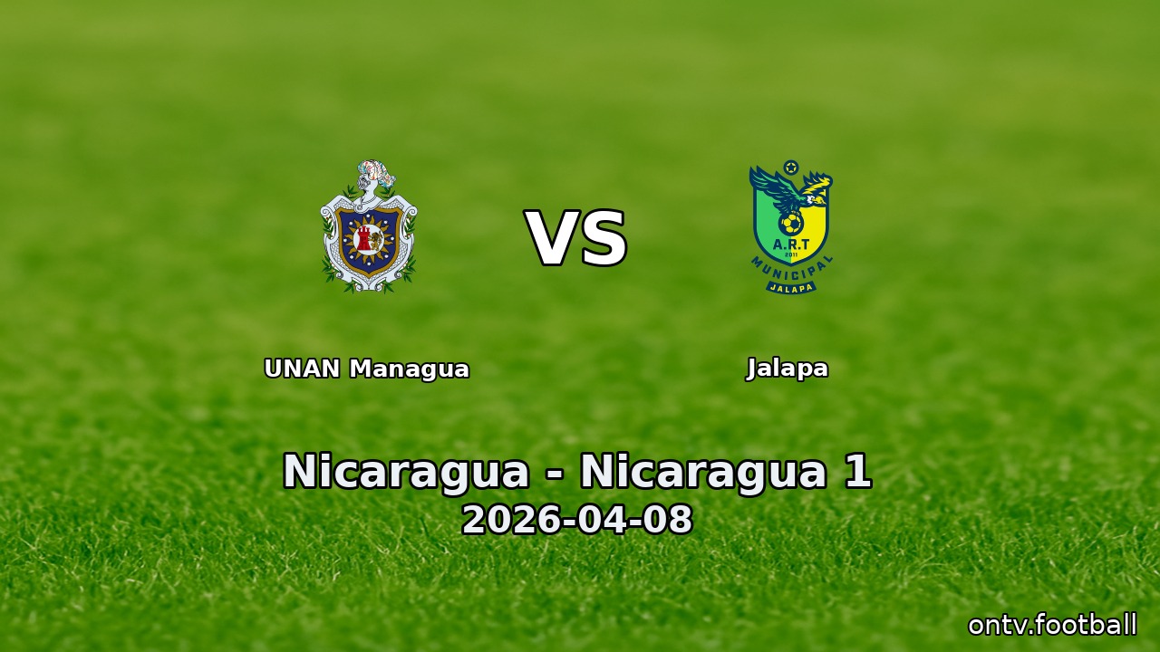 UNAN Managua vs Jalapa