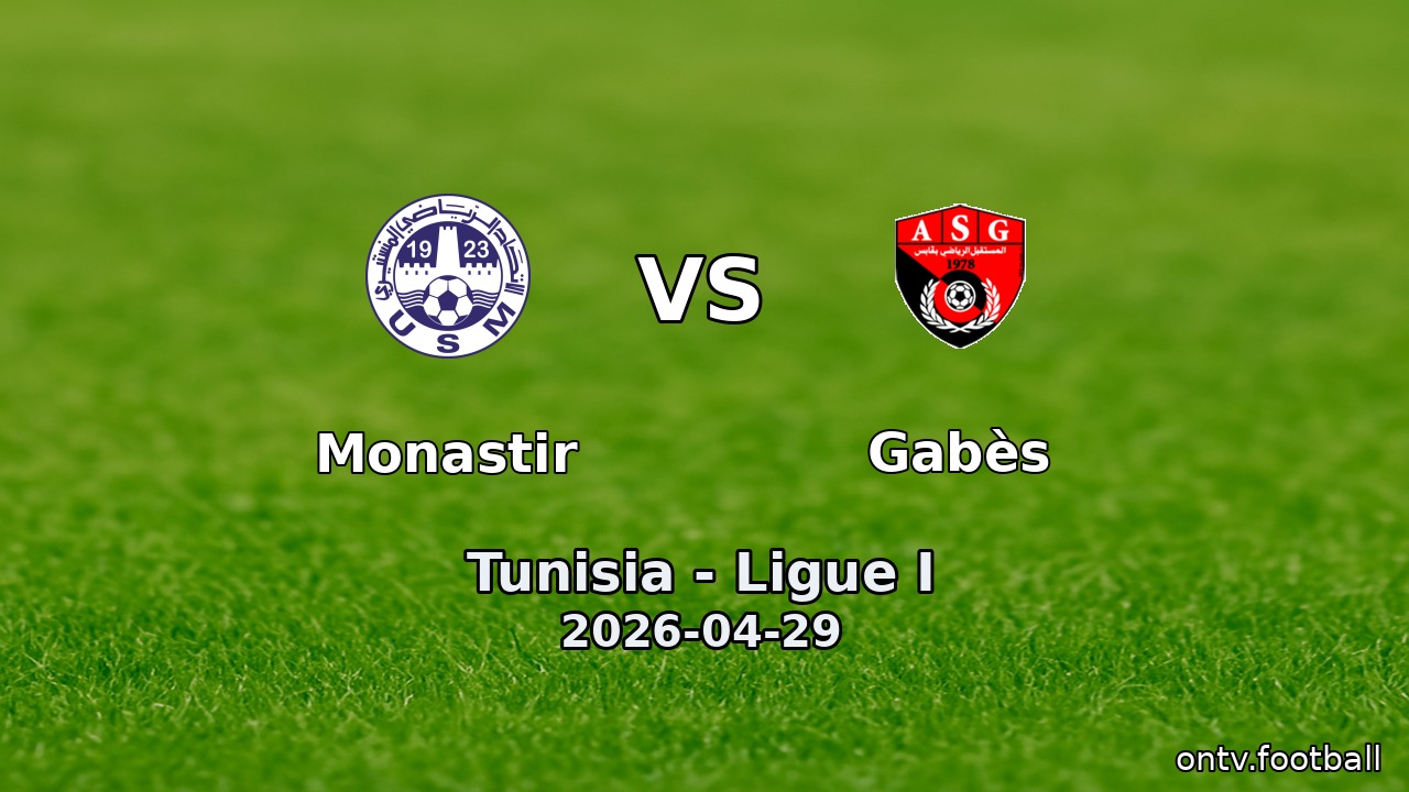 Monastir vs Gabès