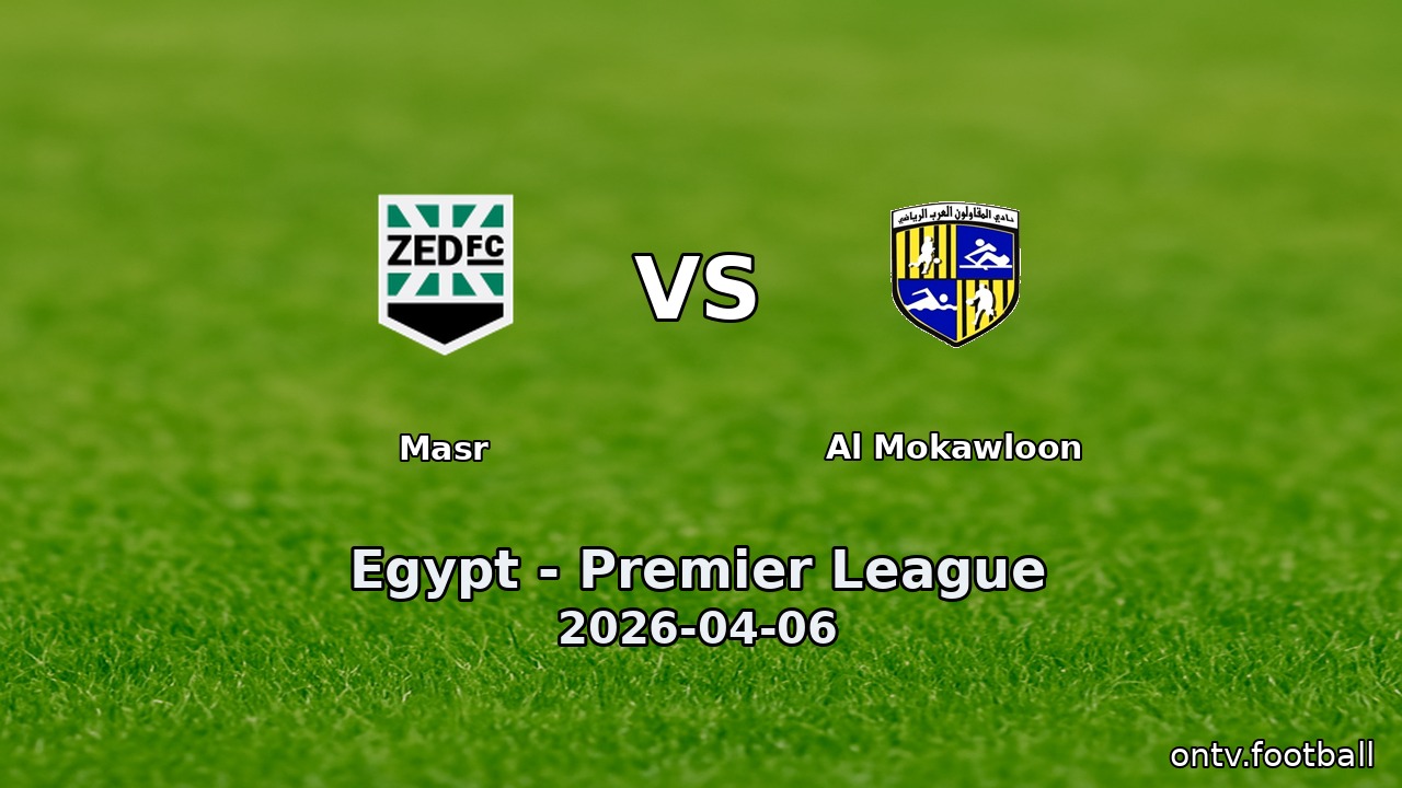 Masr vs Al Mokawloon