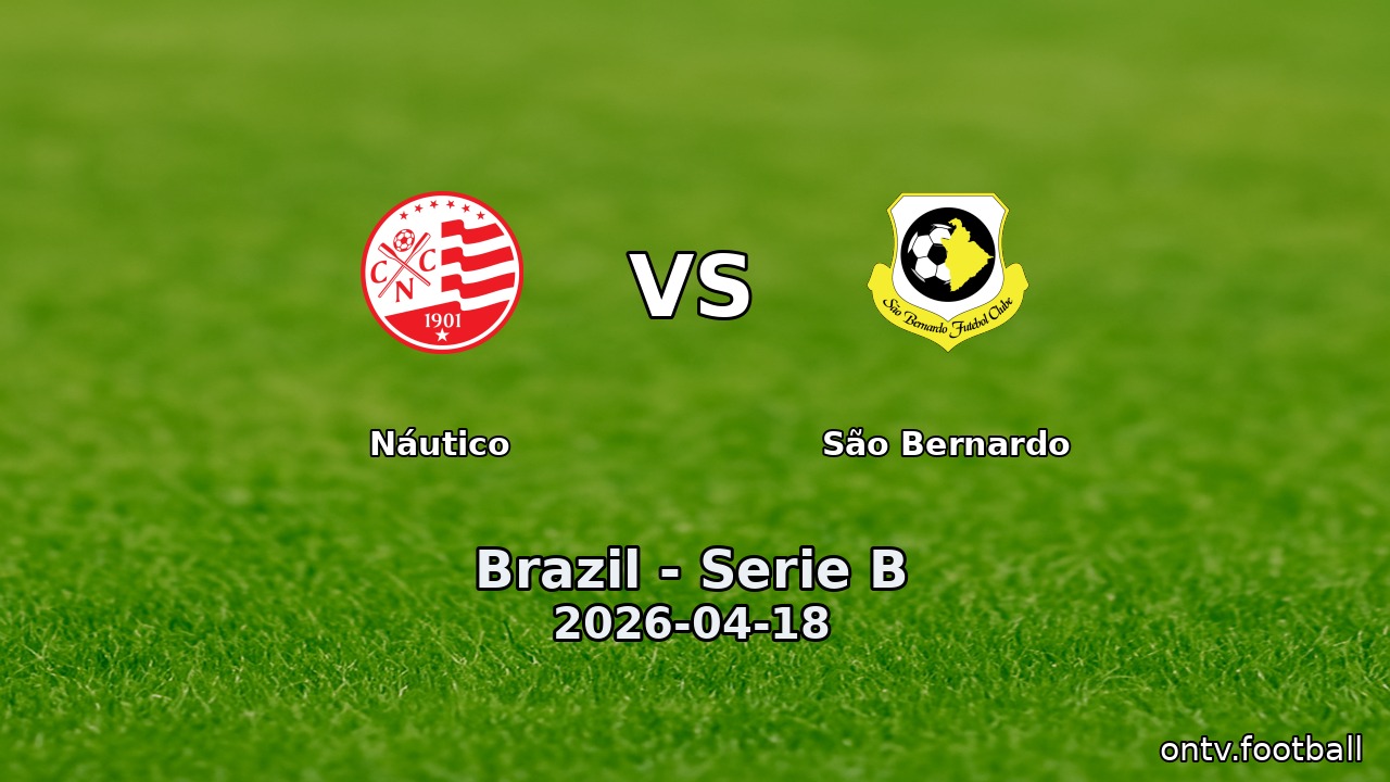 Náutico vs São Bernardo