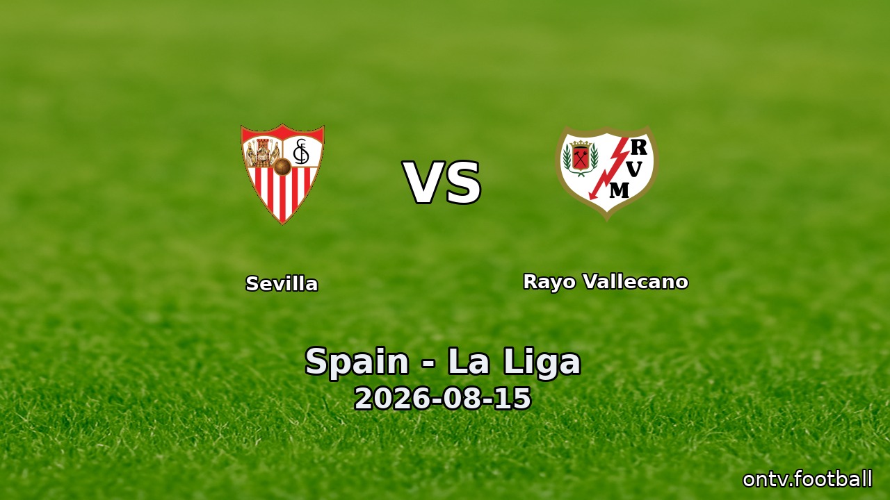 Sevilla vs Rayo Vallecano