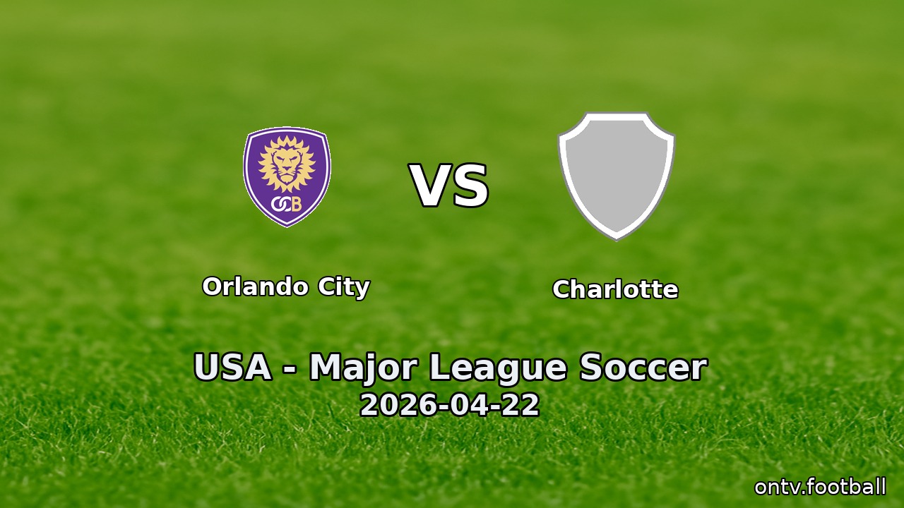 Orlando City vs Charlotte