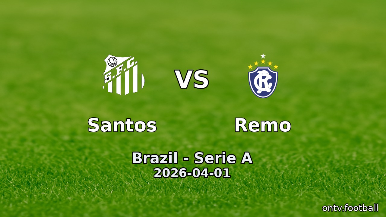 Santos vs Remo