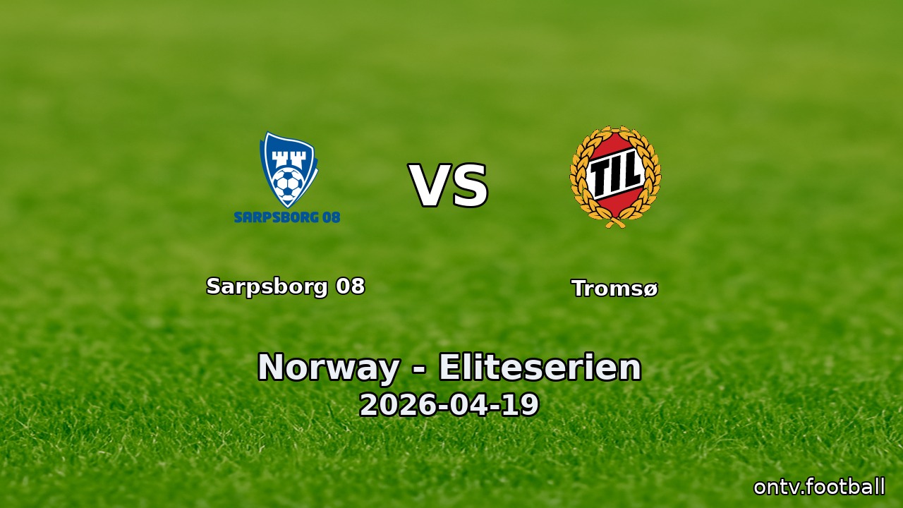 Sarpsborg 08 vs Tromsø