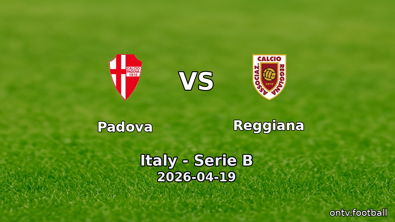 Padova vs Reggiana