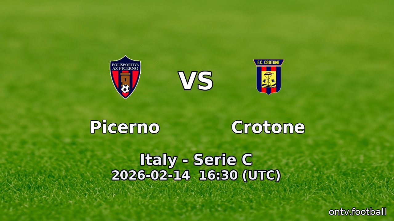 Picerno vs Crotone