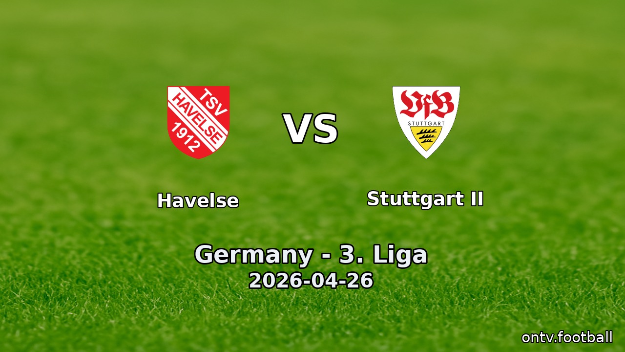 Havelse vs Stuttgart II