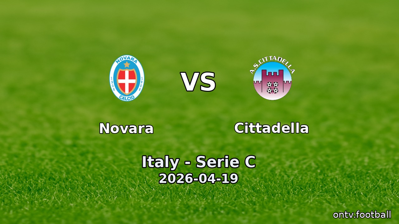 Novara vs Cittadella