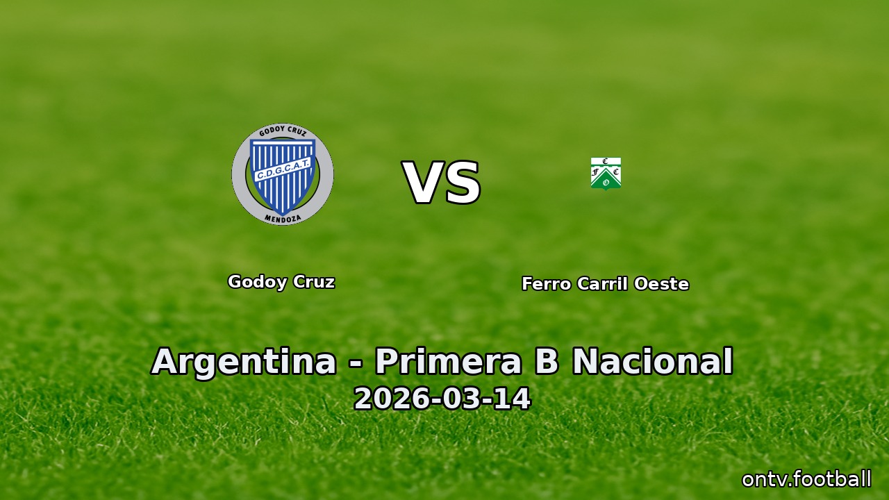 Godoy Cruz vs Ferro Carril Oeste