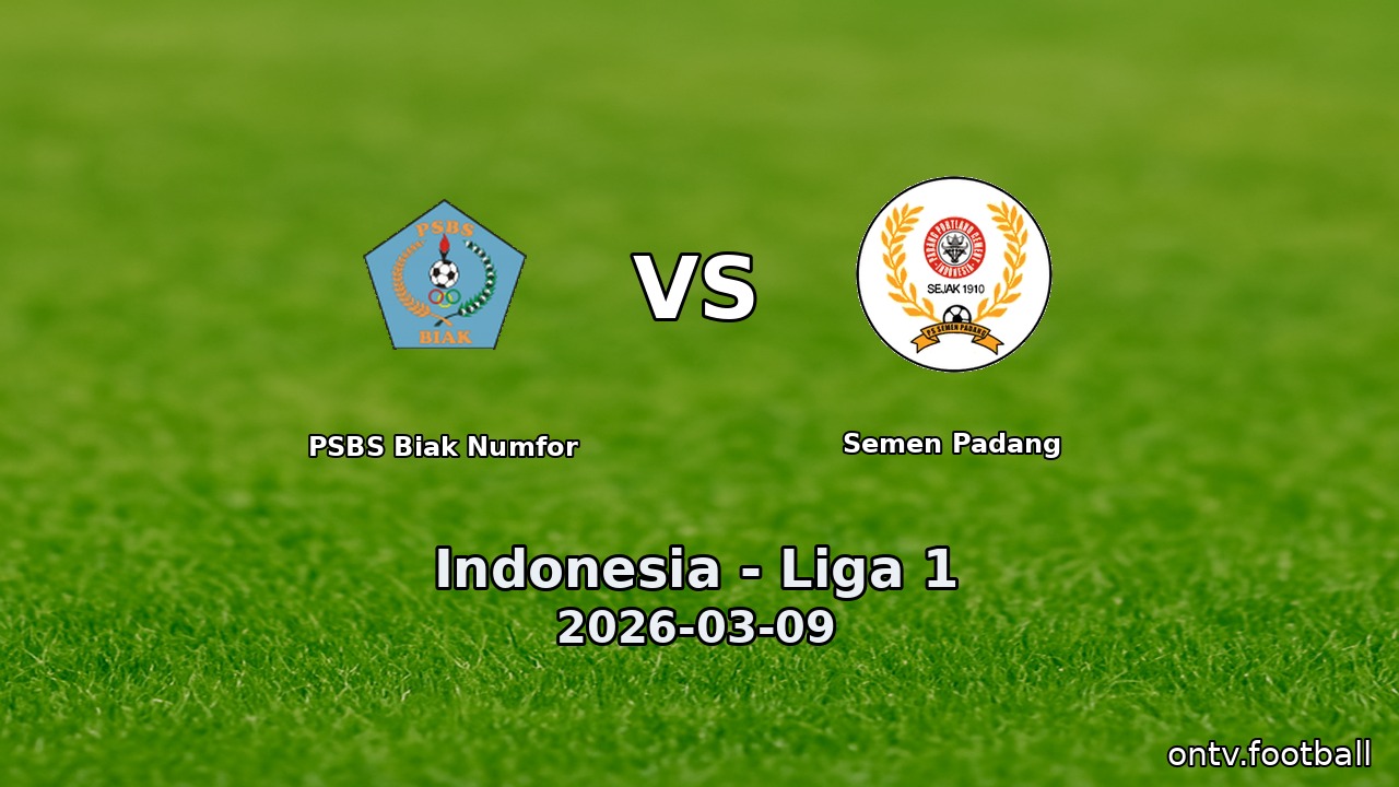 PSBS Biak Numfor vs Semen Padang