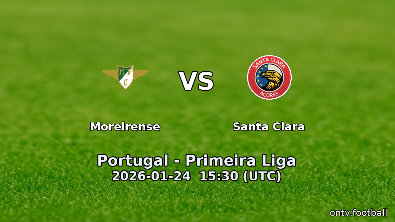 Moreirense vs Santa Clara