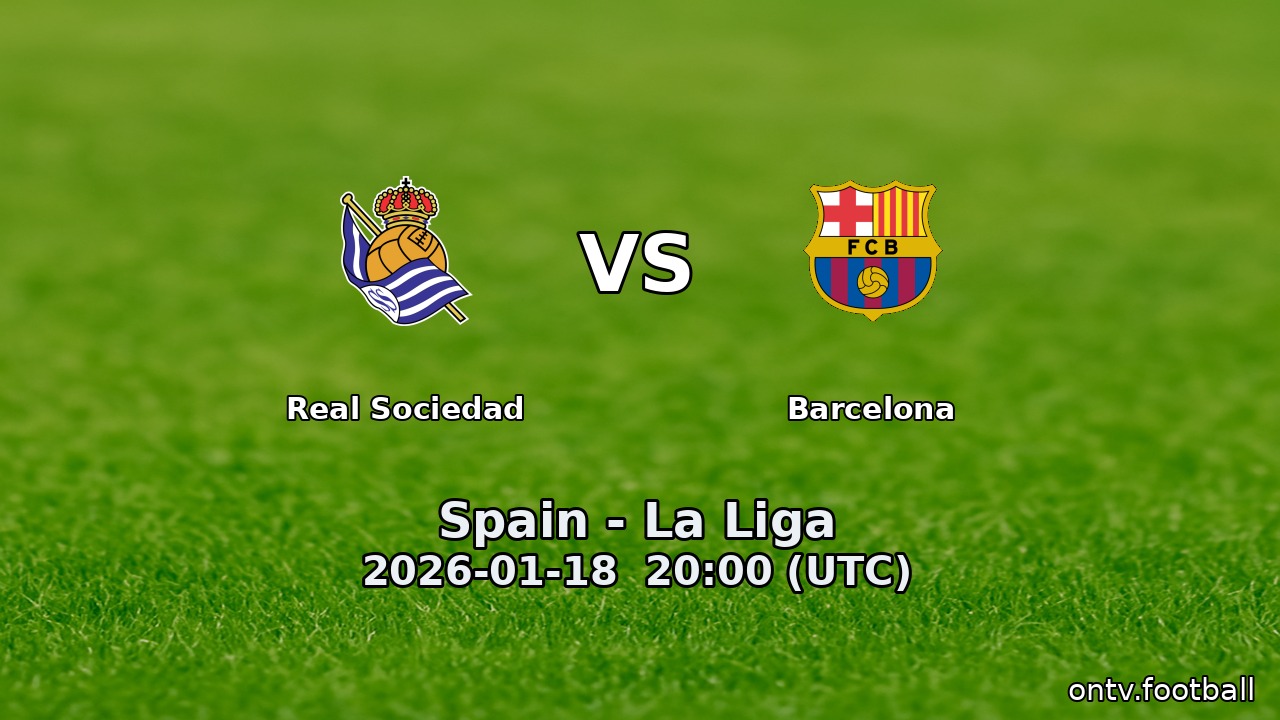 Real Sociedad vs Barcelona