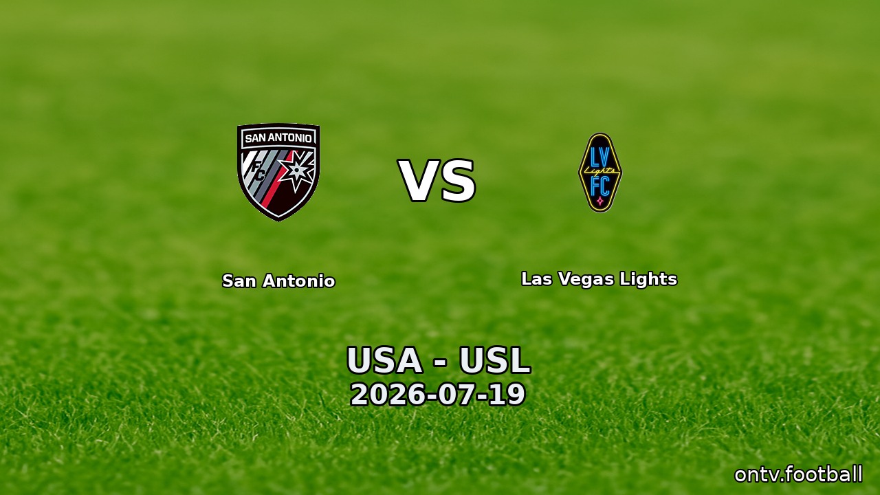 San Antonio vs Las Vegas Lights