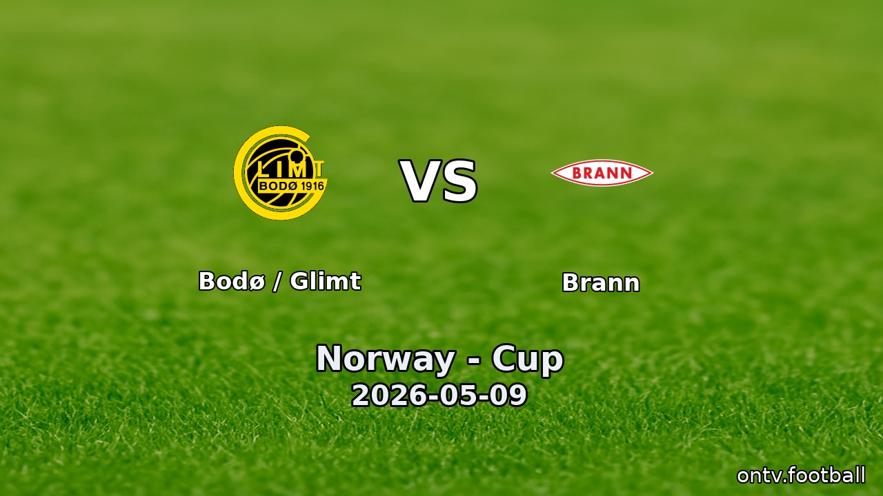 Bodø / Glimt vs Brann