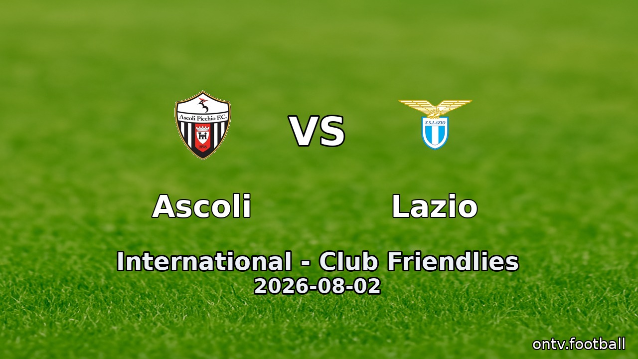 Ascoli vs Lazio