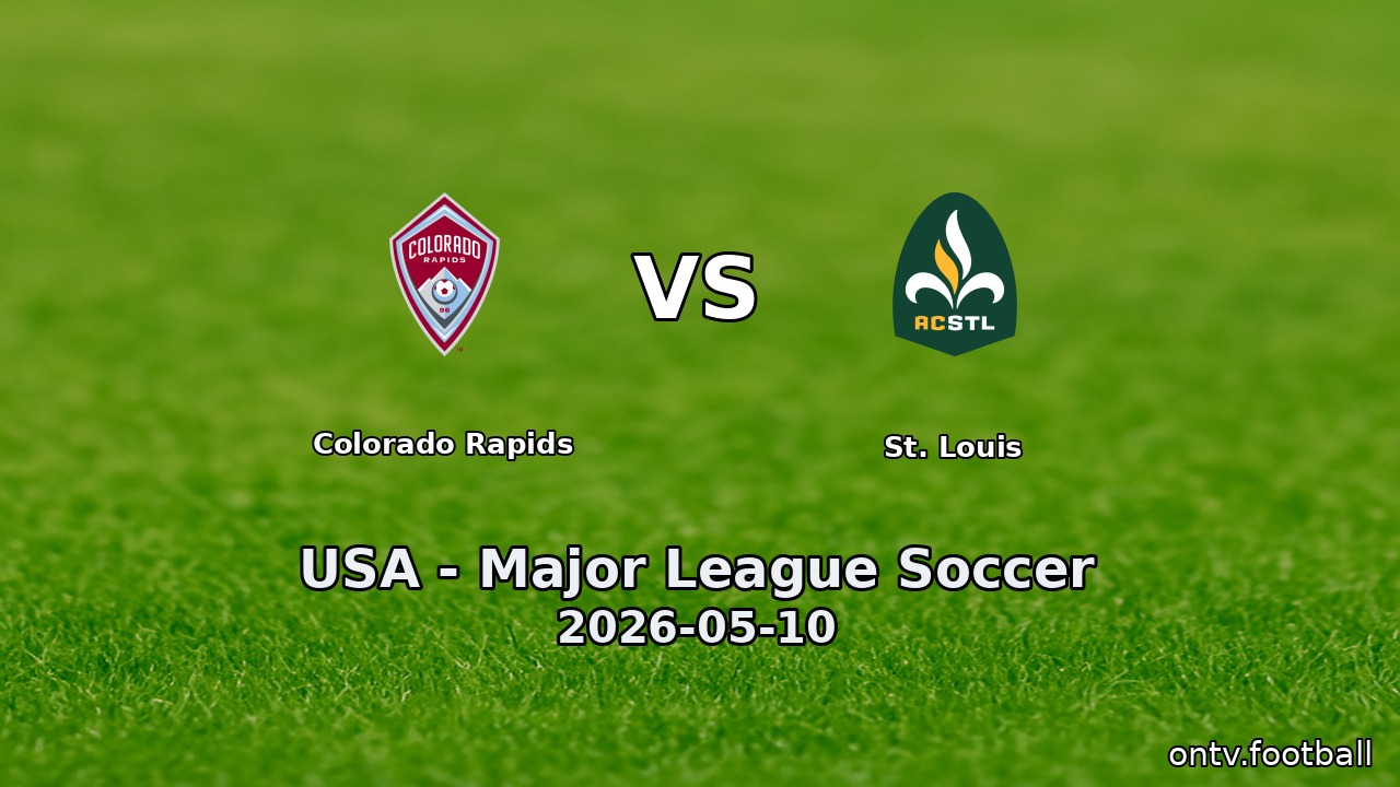 Colorado Rapids vs St. Louis