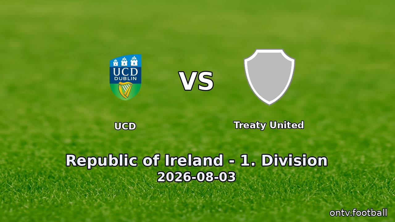 UCD vs Treaty United