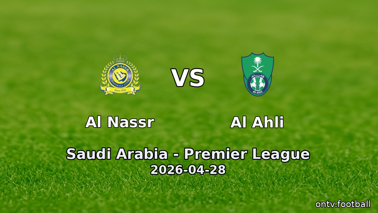Al Nassr vs Al Ahli