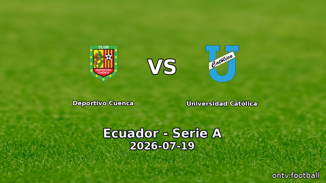 Deportivo Cuenca vs Universidad Católica