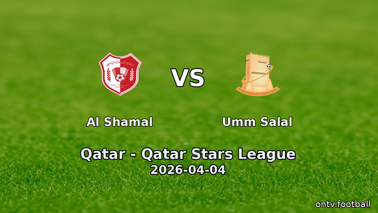 Al Shamal vs Umm Salal