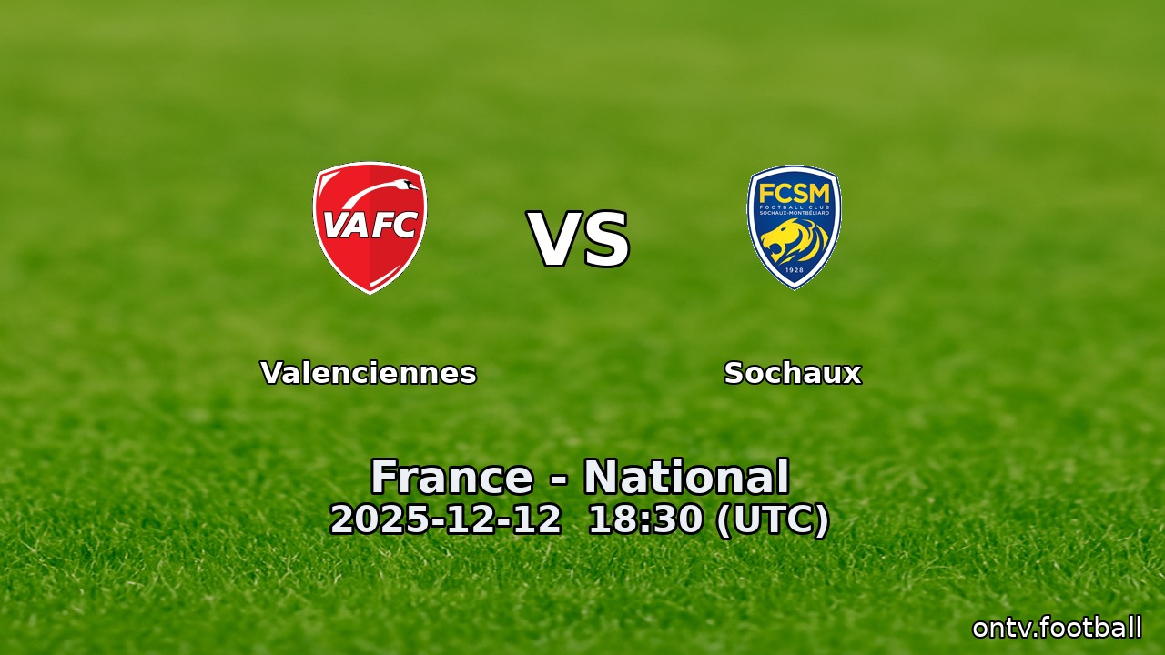 Valenciennes vs Sochaux