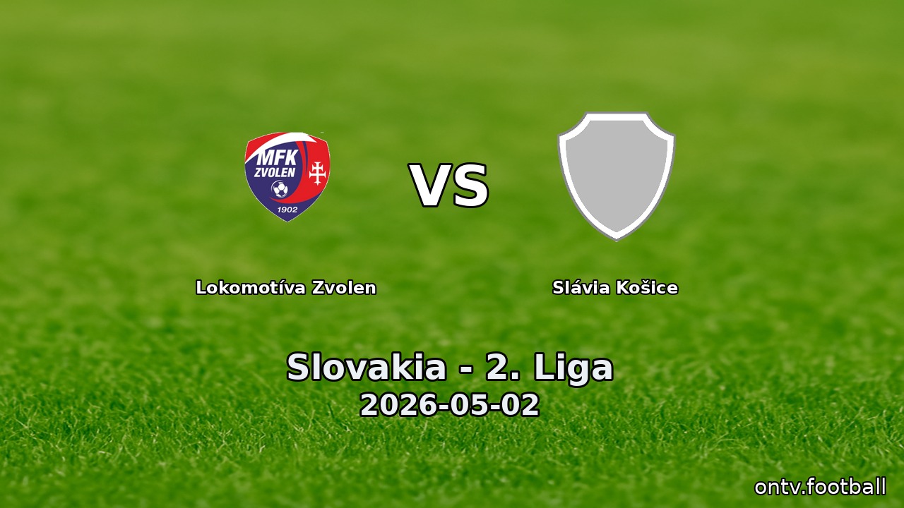 Lokomotíva Zvolen vs Slávia Košice