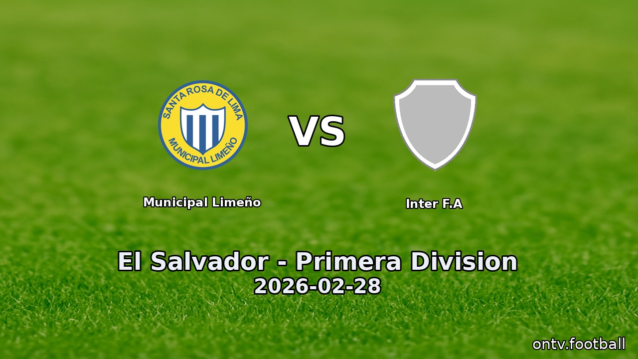 Municipal Limeño vs Inter F.A