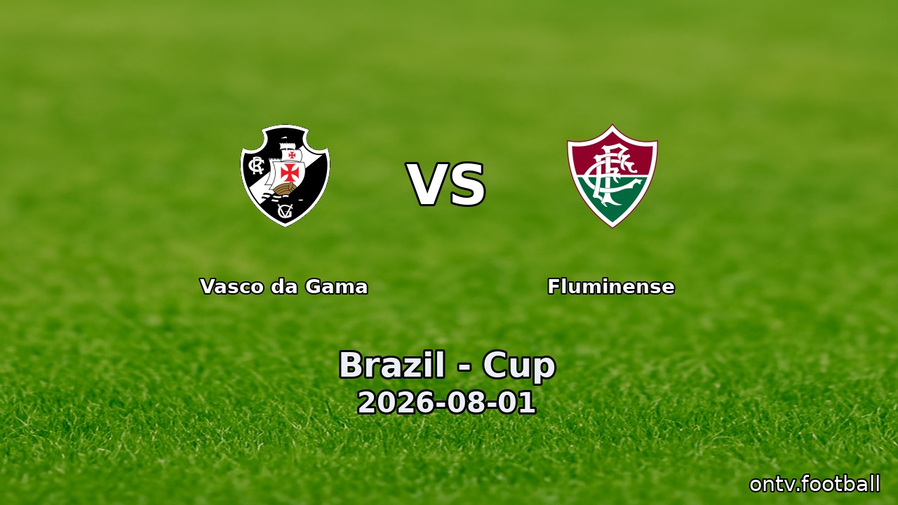 Vasco da Gama vs Fluminense