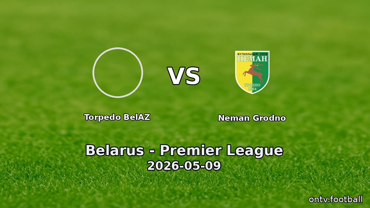 Torpedo BelAZ vs Neman Grodno