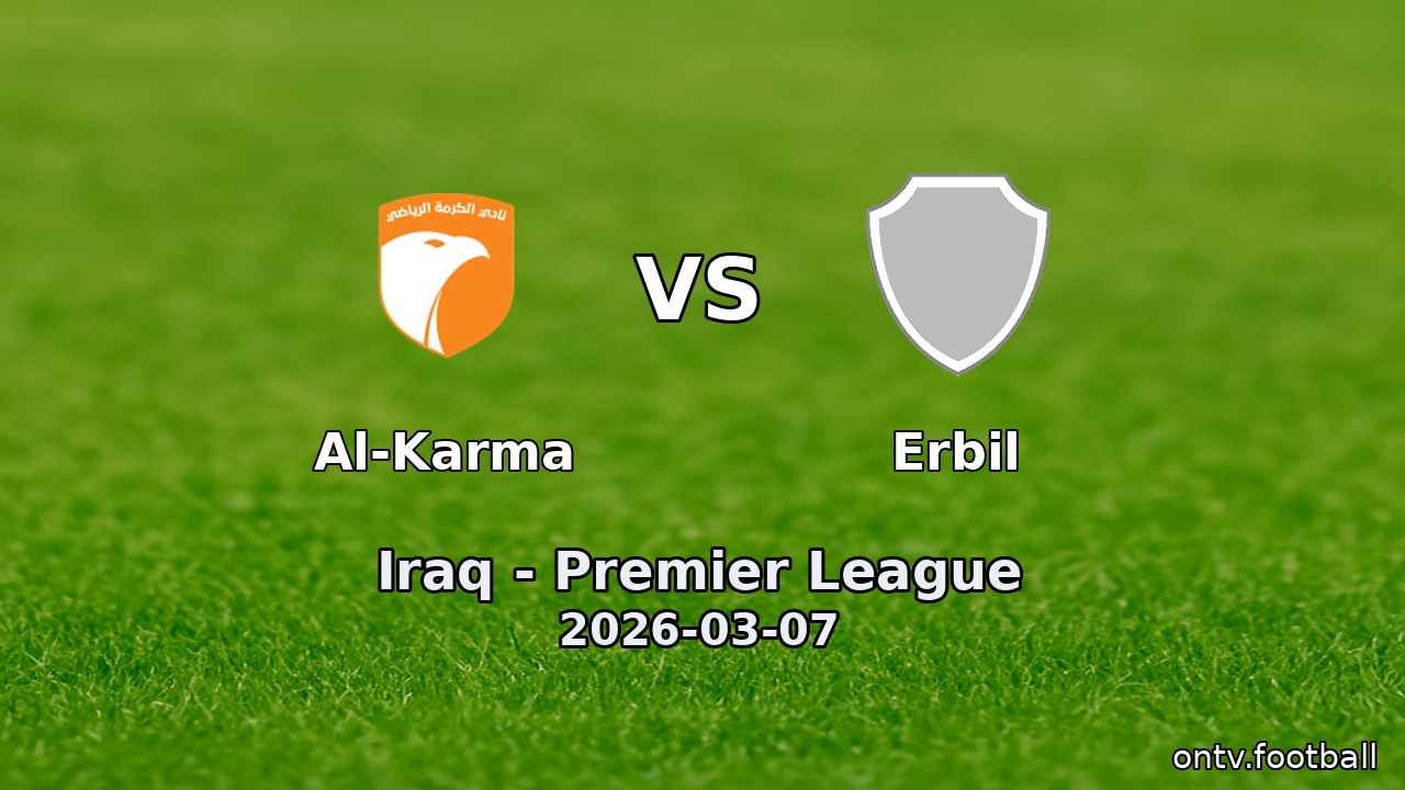 Al-Karma vs Erbil