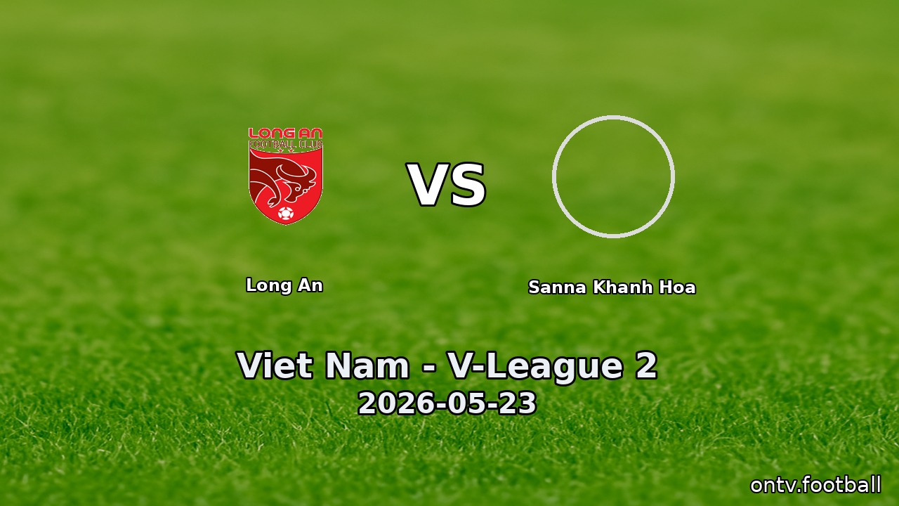 Long An vs Sanna Khanh Hoa