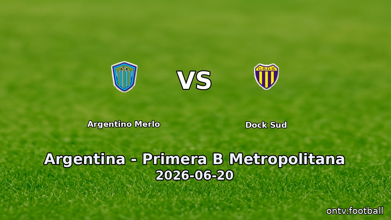 Argentino Merlo vs Dock Sud
